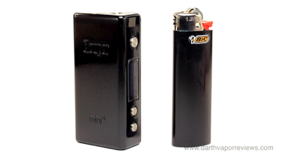 Cloupor Mini + 50w TC Box Mod with Bic Lighter